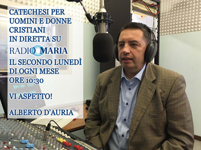 Alberto D'Auria in diretta su Radio Maria